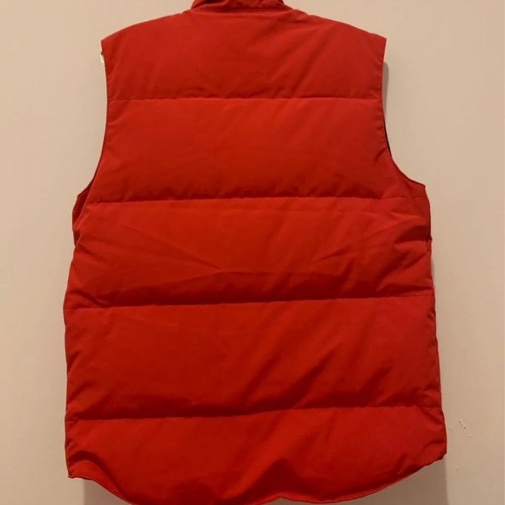 Canada Goose Red Puffer Vest - Picture 3 of 4